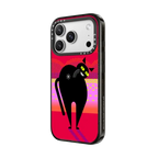 Simple Cat - 05 | iPhone 17 Pro Max / Impact Case MagSafe Compatible / Black | Image 2