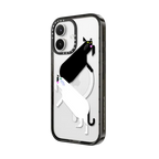 Simple Cat - 08 | iPhone 17 / Impact Case MagSafe Compatible / Black | Image 2