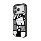 BLACK LANDSCAPE BY ROMERO BRITTO | iPhone 17 Pro Max / Impact Case MagSafe Compatible / Black | Image 2
