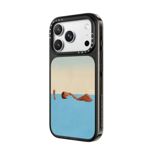 Floating Around | iPhone 18 Pro Max / Impact Case MagSafe Compatible - Glossy / Glossy Black | Image 2