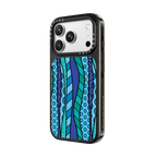 WAVES BY ROMERO BRITTO | iPhone 18 Pro Max / Impact Case MagSafe Compatible - Glossy / Glossy Black | Image 2