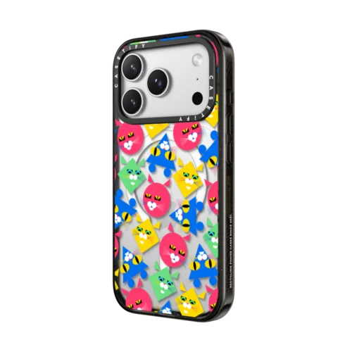 Simple Cat - 12 | iPhone 17 Pro Max / Impact Case MagSafe Compatible / Black | Image 2