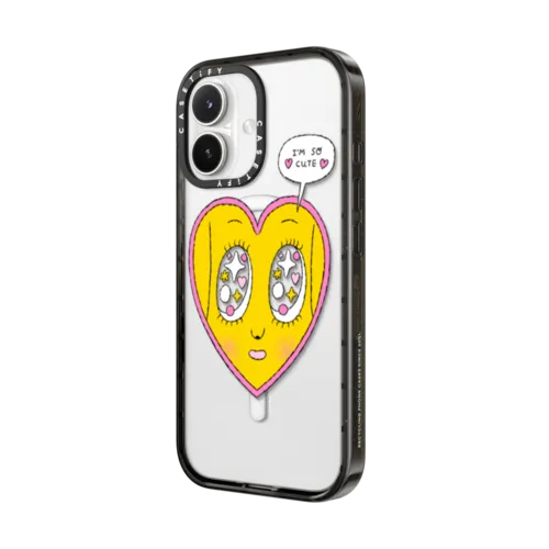 I'm So Cute by Minstudio | iPhone 17 / Impact Case MagSafe Compatible / Black | Image 2