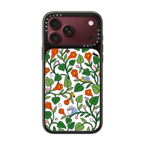 Secret Garden by Minstudio | iPhone 18 Pro Max / Impact Case MagSafe Compatible - Glossy / Glossy Black | Image 1