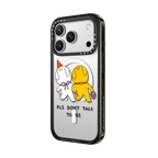 Don't Talk To Us! by Minstudio | iPhone 17 Pro Max / Impact Case MagSafe Compatible / Black | Image 2