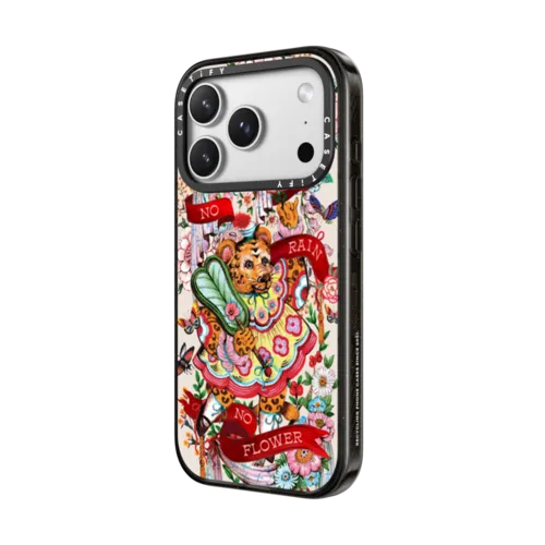 No rain, No flower by Phannapast | iPhone 17 Pro Max / Impact Case MagSafe Compatible / Black | Image 2