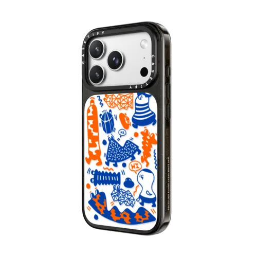 Zlism's friend | iPhone 18 Pro Max / Impact Case MagSafe Compatible - Glossy / Glossy Black | Image 2