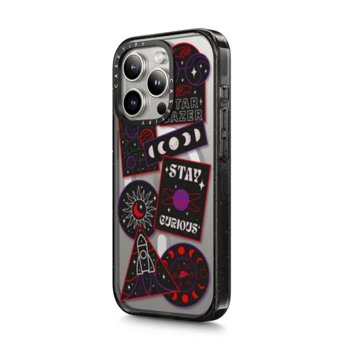 Stay Curious | iPhone 15 Pro / Impact Case MagSafe Compatible / Black | Image 2