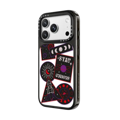 Stay Curious | iPhone 18 Pro / Impact Case MagSafe Compatible - Glossy / Glossy Black | Image 2