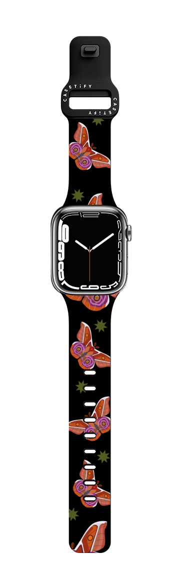 Magic Moth | Apple Watch Series 7-9 (45mm) / Impact Band / Black | Image 1