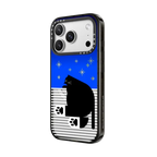 Simple Cat - 13 | iPhone 17 Pro Max / Impact Case MagSafe Compatible / Black | Image 2