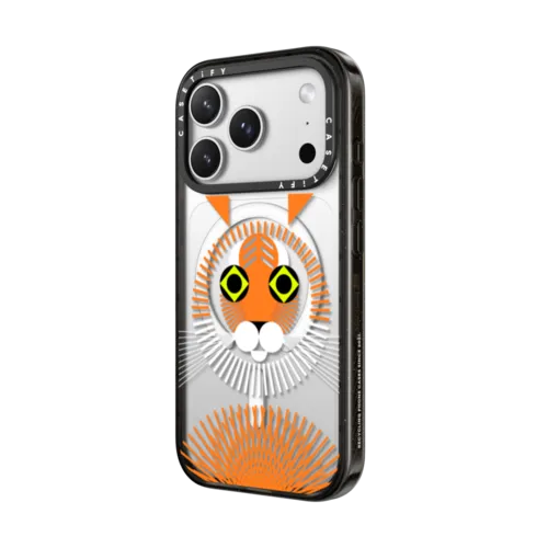 Simple Tiger - 01 | iPhone 17 Pro Max / Impact Case MagSafe Compatible / Black | Image 2