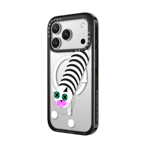 Simple Tiger - 02 | iPhone 17 Pro Max / Impact Case MagSafe Compatible / Black | Image 2