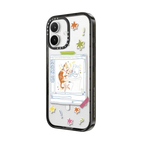 Hardworking Cat | iPhone 17 / Impact Case MagSafe Compatible / Black | Image 2