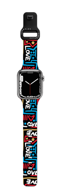 LOVE BY ROMERO BRITTO | Apple Watch Series 7-9 (45mm) / Impact Band / Black | Image 1
