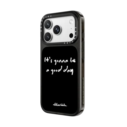 LIL AFFIRMATION NO.1 by aLILscribble | iPhone 18 Pro Max / Impact Case MagSafe Compatible - Glossy / Glossy Black | Image 2