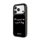 LIL AFFIRMATION NO.1 by aLILscribble | iPhone 18 Pro Max / Impact Case MagSafe Compatible - Glossy / Glossy Black | Image 2