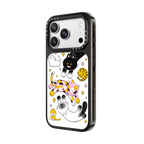 Cats Cats Cats by Minstudio | iPhone 18 Pro Max / Impact Case MagSafe Compatible - Glossy / Glossy Black | Image 2