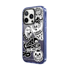matt darling sticker case | iPhone 16 Pro / Impact Case MagSafe Compatible / Glitter Indigo | Image 2