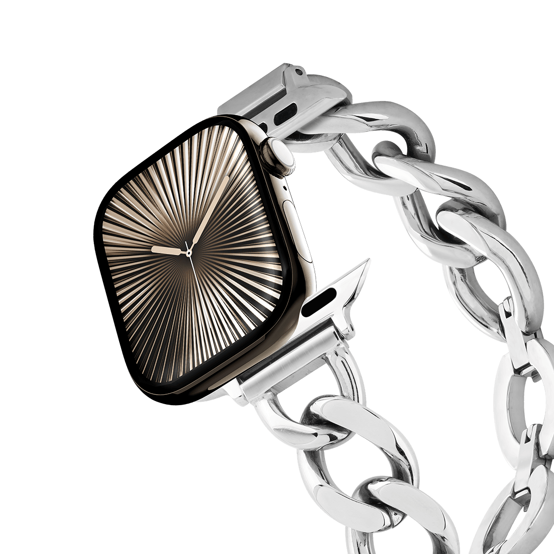 Chain Bracelet 46mm (Series 11) - Silver | Image 1