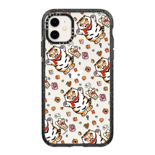 Blessed Tigers Bring A Productive Year by Bu2ma | iPhone 11 / Impact Case / Black | Image 1