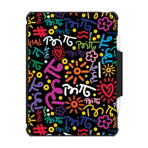 GRAFFITI BY ROMERO BRITTO | iPad Pro 11-inch (3rd/4th gen) / iPad Impact Folio Case / Black | Image 1