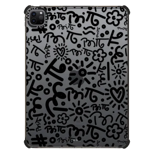 GRAFFITI BY ROMERO BRITTO | iPad Pro 11-inch (3rd/4th gen) / iPad Impact Case / Black | Image 1