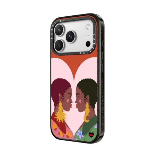 Mlle belamour -  Day & night | iPhone 17 Pro Max / Impact Case MagSafe Compatible / Black | Image 2