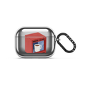 Coffee Emergency | AirPods Pro 3 / Earbuds Mirror Case / Silver | Image 1