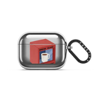 Coffee Emergency | AirPods Pro 3 / Earbuds Mirror Case / Silver | Image 1