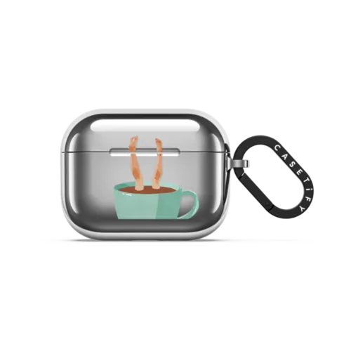 Going Deep | AirPods Pro 3 / Earbuds Mirror Case / Silver | Image 1