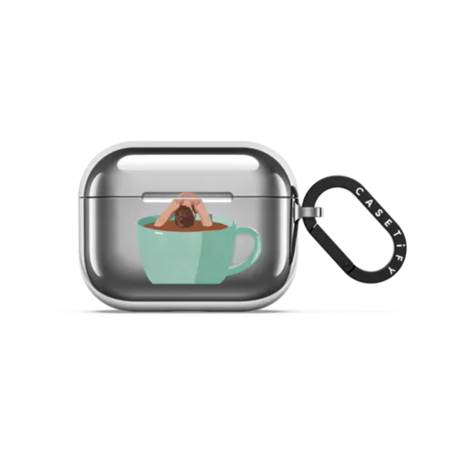 Going Deep | AirPods Pro 3 / Earbuds Mirror Case / Silver | Image 1