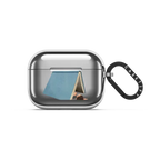 Book Lover | AirPods Pro 3 / Earbuds Mirror Case / Silver | Image 1
