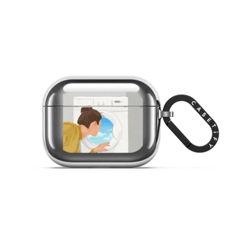 Dreaming of a Vacation | AirPods Pro 3 / Earbuds Mirror Case / Silver | Image 1