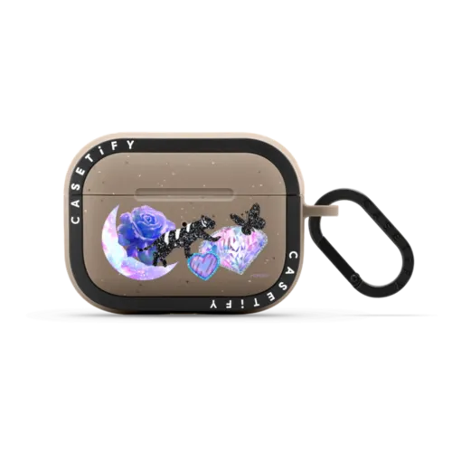 Sweet Dream by Mond Kim | AirPods Pro 2 / Earbuds Bounce Case / Matte Taupe | Image 1