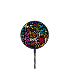 GRAFFITI BY ROMERO BRITTO |   / PowerThru Magnetic Wireless Charger MagSafe Compatible / Black | Image 1