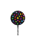 HEARTS BY ROMERO BRITTO |   / PowerThru Magnetic Wireless Charger MagSafe Compatible / Black | Image 1