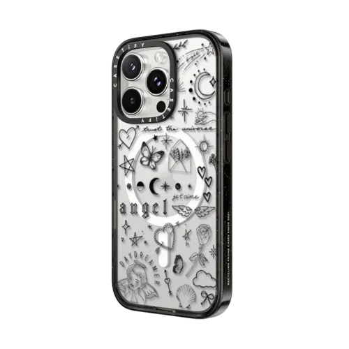 Trust The Universe by INKED by Dani | iPhone 16 Pro Max / Impact Case MagSafe Compatible / Black | Image 2