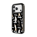 PARTY CATS | iPhone 18 Pro Max / Impact Case MagSafe Compatible - Glossy / Glossy Black | Image 2