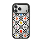 Floral Funk | iPhone 17 Pro Max / Impact Case MagSafe Compatible / Black | Image 1