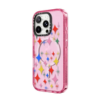 Sparkle Party by Katie Benn | iPhone 16 Pro Max / Impact Case MagSafe Compatible / Pink Fizz | Image 2