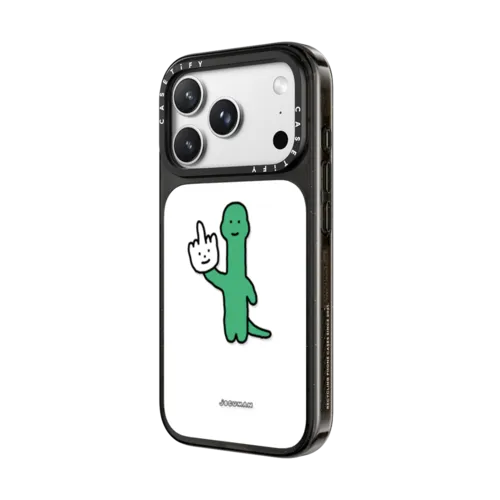 Talk to the Hand | iPhone 18 Pro Max / Impact Case MagSafe Compatible - Glossy / Glossy Black | Image 2