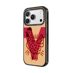 V BY AF ILLUSTRATIONS | iPhone 17 Pro Max / Impact Case MagSafe Compatible / Black | Image 2