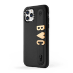 Custom Charm Strap Leather iPhone Case