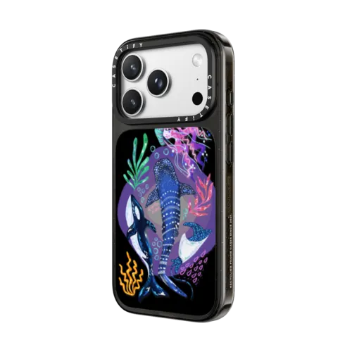 Sea Kings by Nawara Studio | iPhone 18 Pro / Impact Case MagSafe Compatible - Glossy / Glossy Black | Image 2