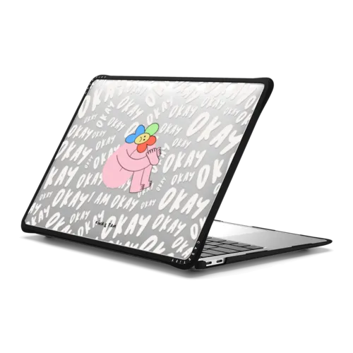 Okay | MacBook Air 13-inch (M1 / Intel) / MacBook Impact Case / Black | Image 1