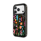Jardin De Fleurs 2 phone case | iPhone 18 Pro Max / Impact Case MagSafe Compatible - Glossy / Glossy Black | Image 2