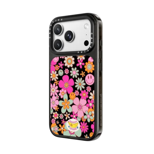 Groovy Pattern Clear | iPhone 18 Pro Max / Impact Case MagSafe Compatible - Glossy / Glossy Black | Image 2