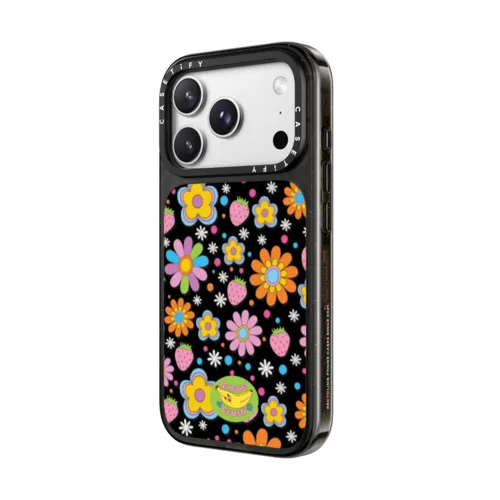 Flower Power | iPhone 18 Pro Max / Impact Case MagSafe Compatible - Glossy / Glossy Black | Image 2