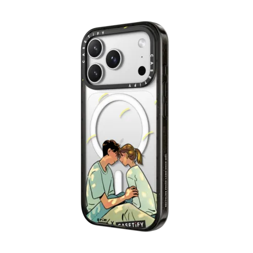 You and I by Grim B | iPhone 17 Pro Max / Impact Case MagSafe Compatible / Black | Image 2